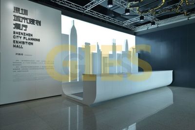 匠心構筑城市之窗 杰爾斯展覽展示設計在規劃館中的藝術與科技融合